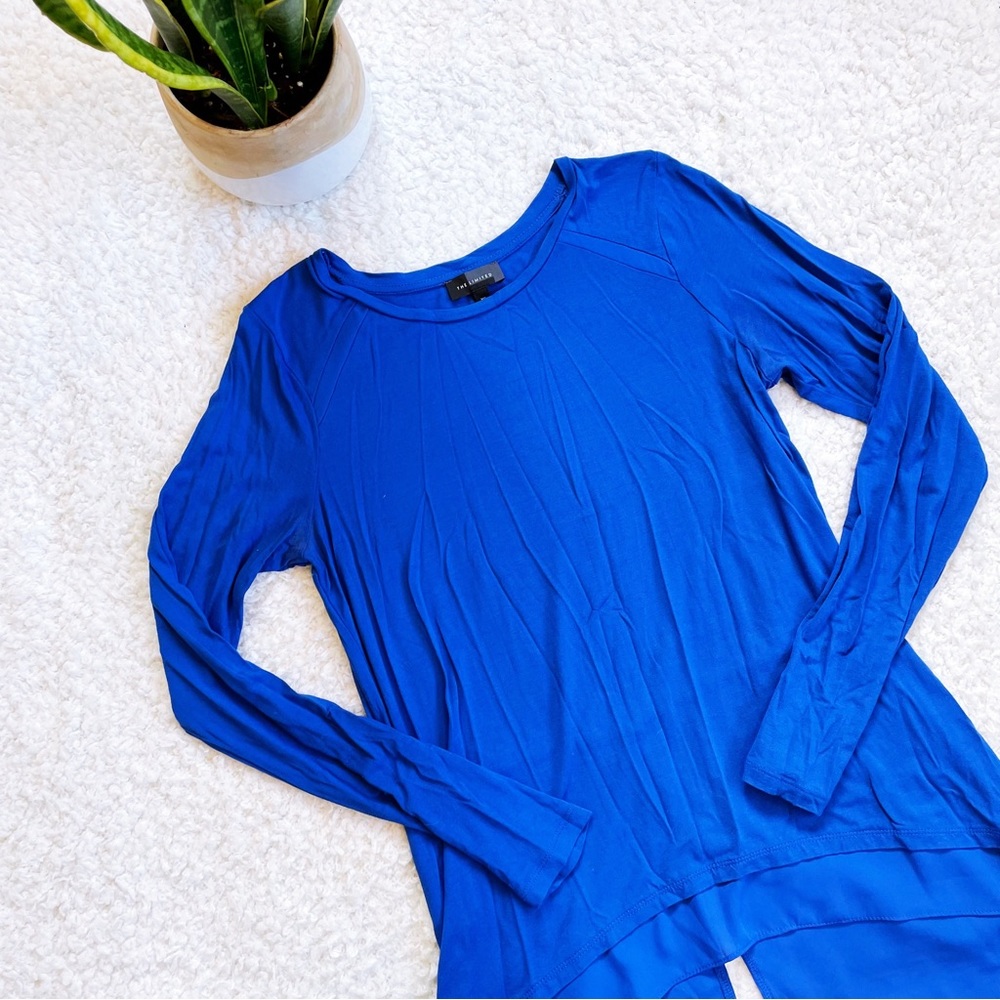 The Limited blue longsleeve top
